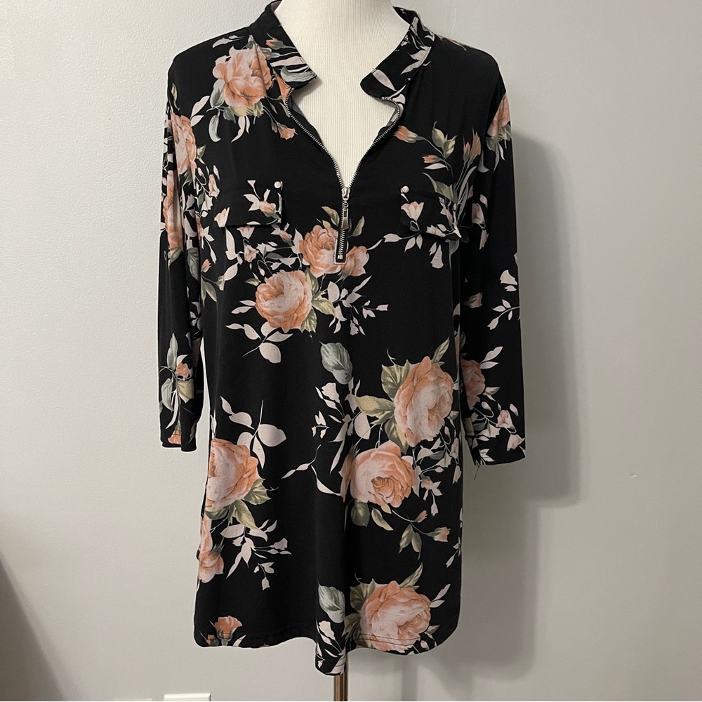 Floral, Leopard, and Solid Color Tops Collection - Picture 4 of 7